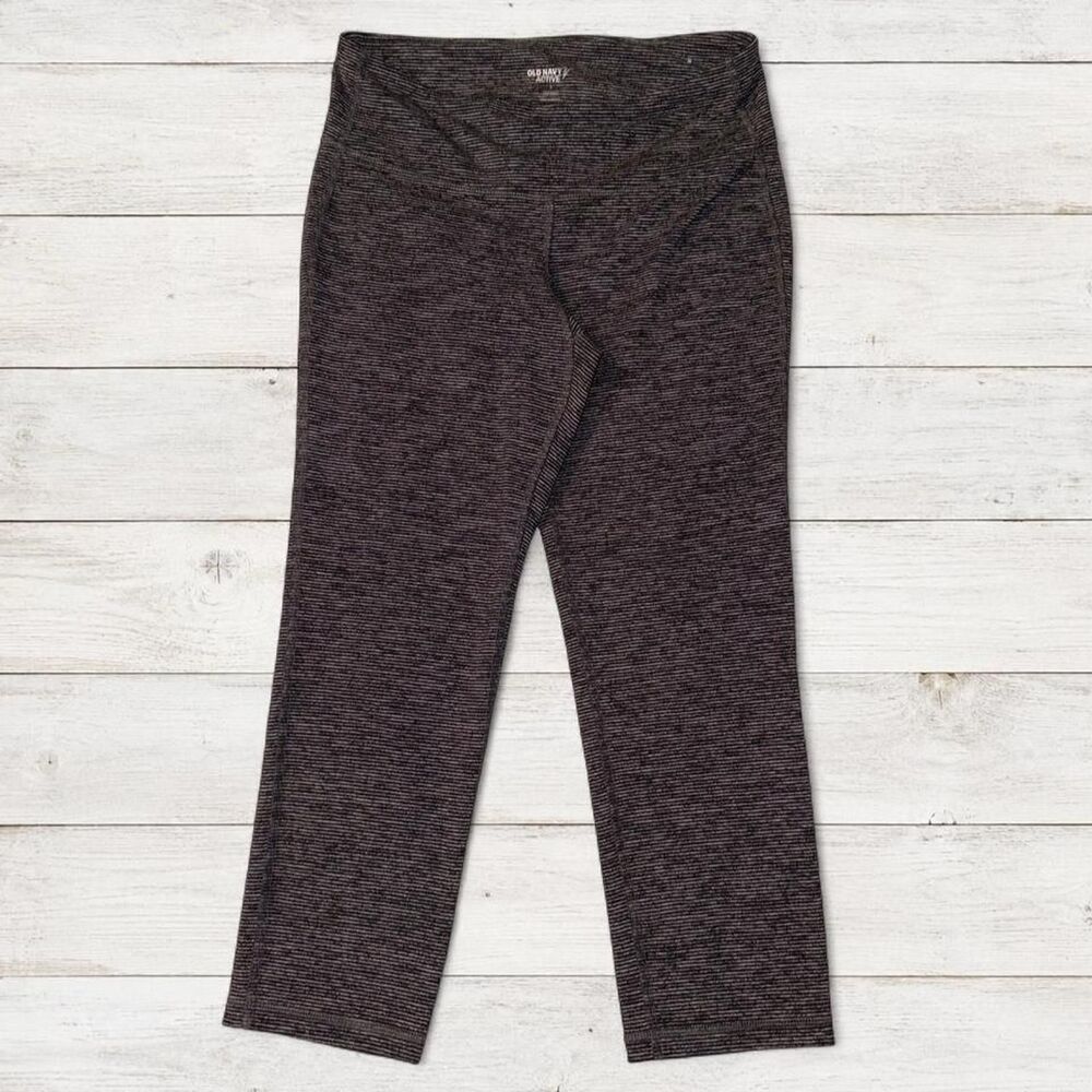 Old-navy Women's Grey and Black Leggings